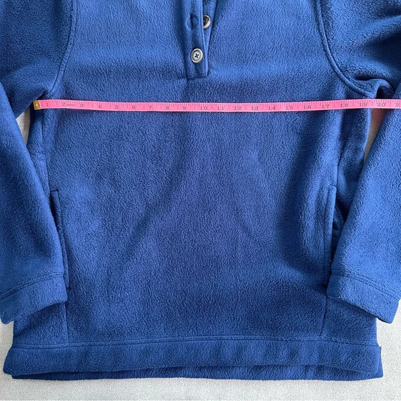 J Crew 1/4 snap fleece. Size small. Blue. - Picture 7 of 9